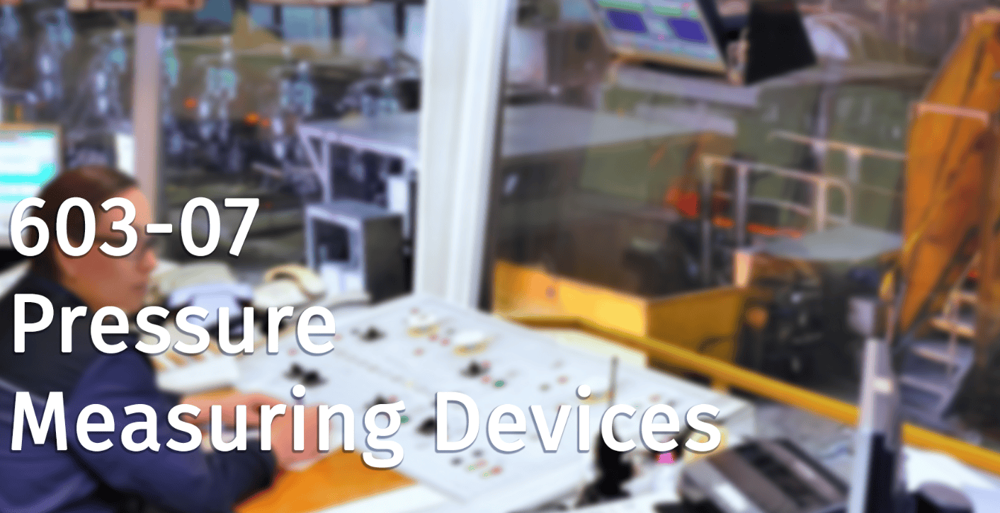 Pressure Measuring Devices