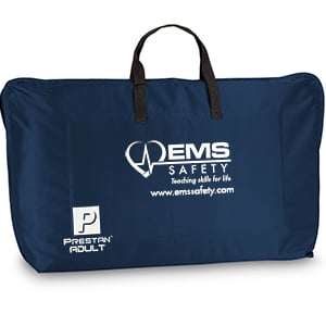 prestan adult manikin bag w ems safety logo