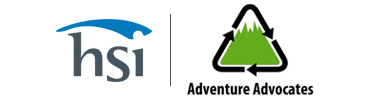 Adventure Advocates and HSI logos