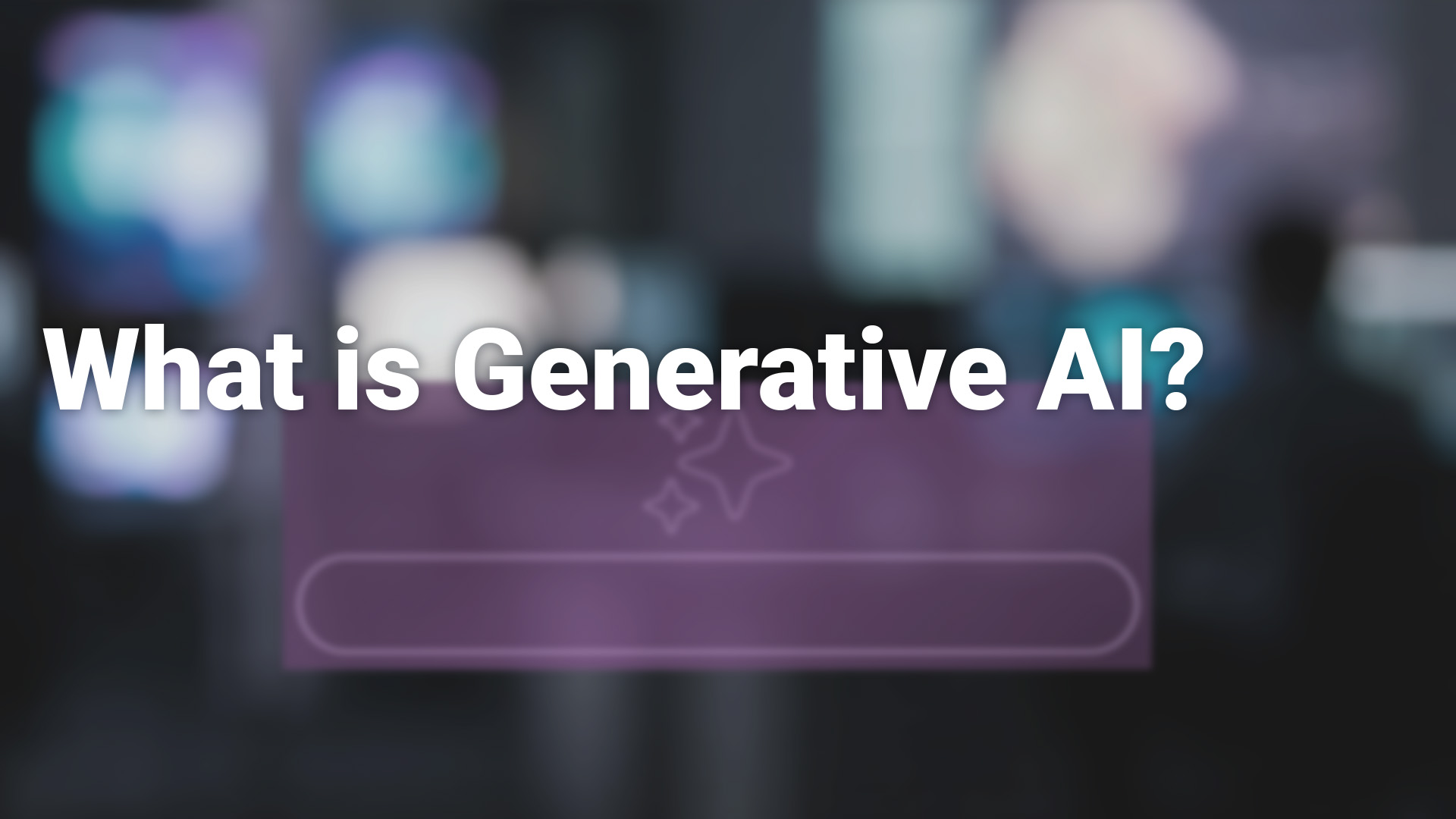 What Is Generative AI?